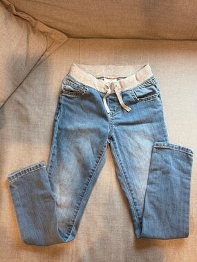 Cat & Jack Light Blue Pull-On Stretch Jeans